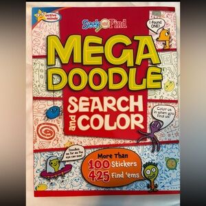 Mega Doodle Search & Color Activity Book (c. 2015–2018)